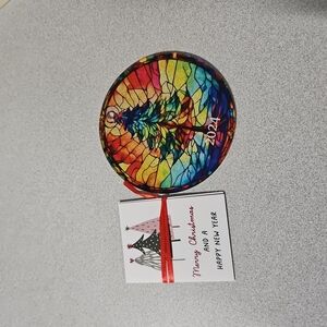 Year Ornament 2023, Collectible Christmas Ornaments, Acrylic Christmas Tree Sunc